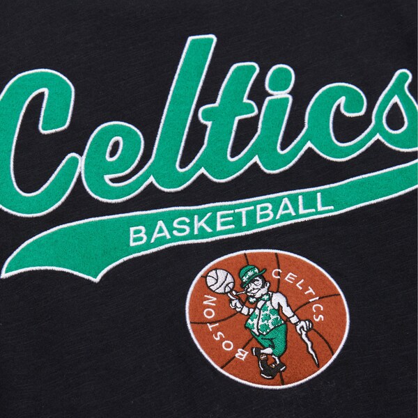 Boston Celtics Black Vintage Logo Legendary Slub T-Shirt