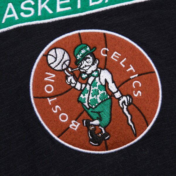Boston Celtics Black Vintage Logo Legendary Slub T-Shirt