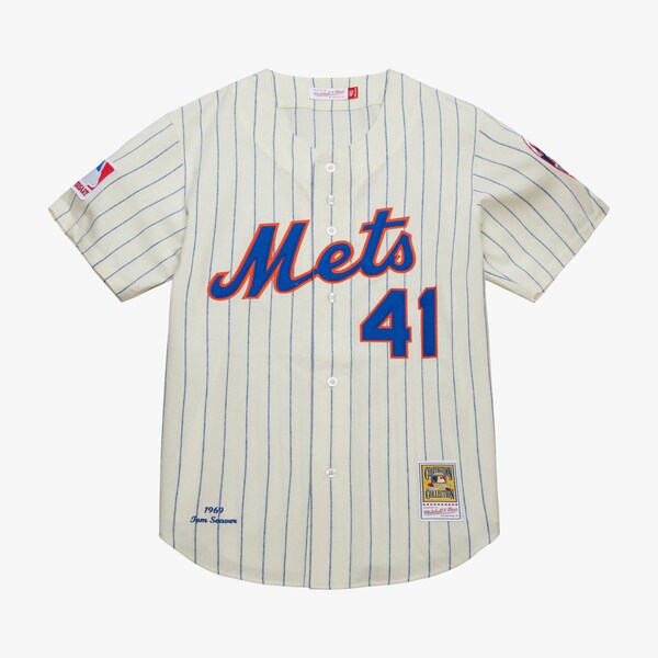 Tom Seaver New York Mets 1969 Cream Authentic Jersey