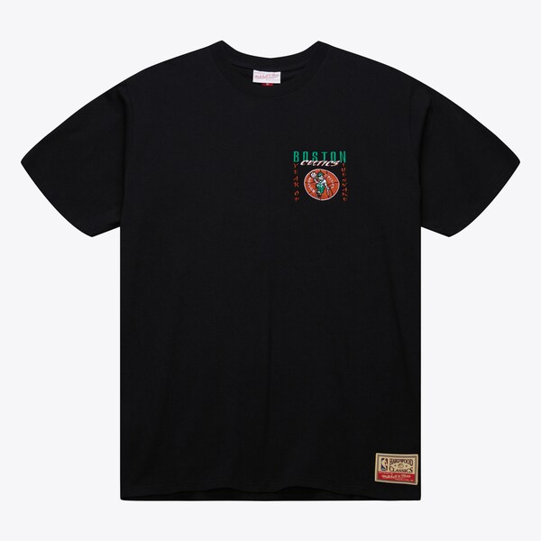 Boston Celtics Black Asian Heritage Short Sleeve T-Shirt