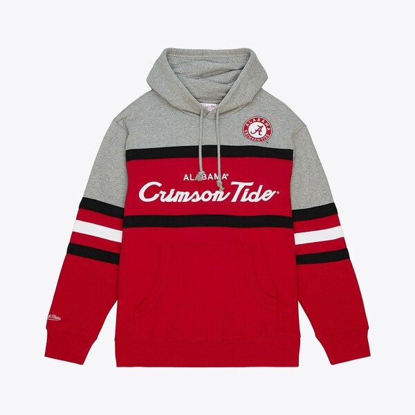 Alabama Crimson Tide Crimson Head Coach Pullover Hoodie