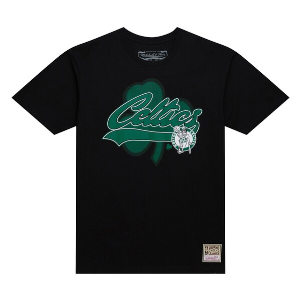 Boston Celtics Black Oversweep T-Shirt