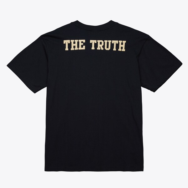 Paul Pierce Boston Celtics Black Hardwood Classics Blockbuster Player Vintage Logo T-Shirt