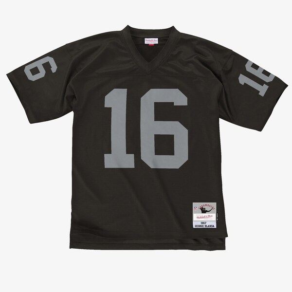 George Blanda Oakland Raiders 1967 Black Legacy Player Jersey