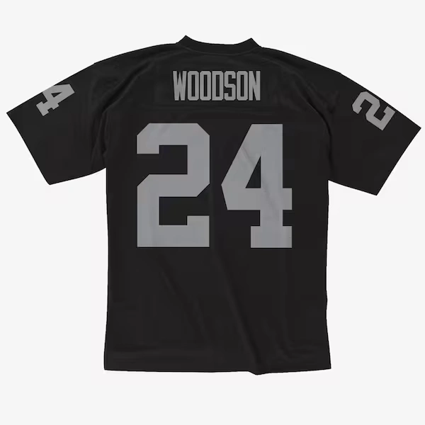 Charles Woodson Oakland Raiders 1998 Black Legacy Player Jersey
