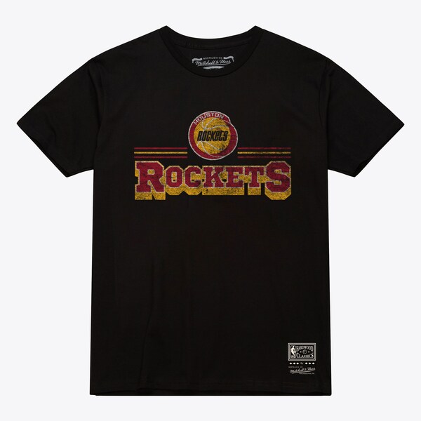 Houston Rockets Black Fan Banner T-Shirt