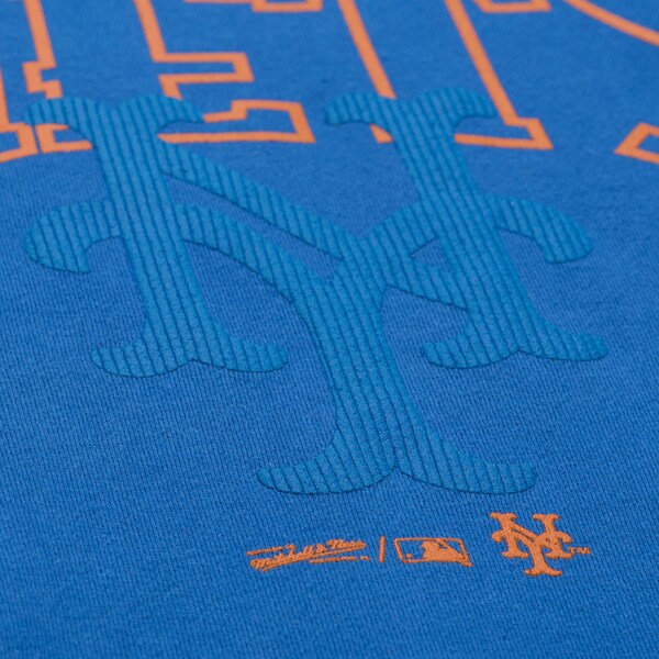 New York Mets Royal Cooperstown Double Header Sweatshirt