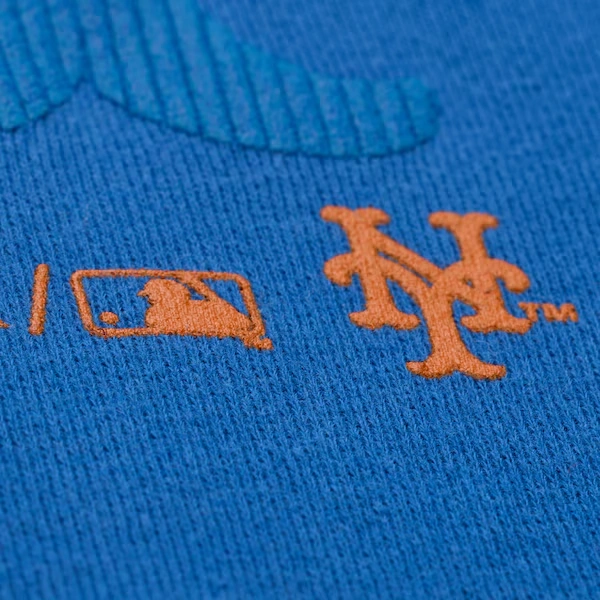 New York Mets Royal Cooperstown Double Header Sweatshirt