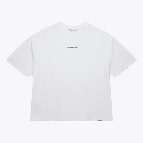 M&N White M&N Script Oversized T-Shirt