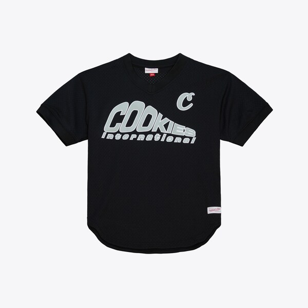 M&N x Cookies Black Mesh Batting Practice Jersey