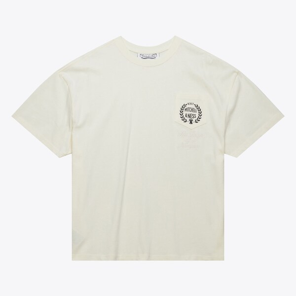 M&N Cream M&N Oversized Heavyweight Premium Pocket T-Shirt