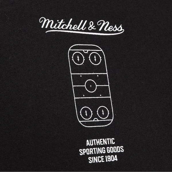 Mitchell & Ness Black Arena Premium Hockey T-Shirt 4 Mitchell & Ness Black Arena Premium Hockey T-Shirt