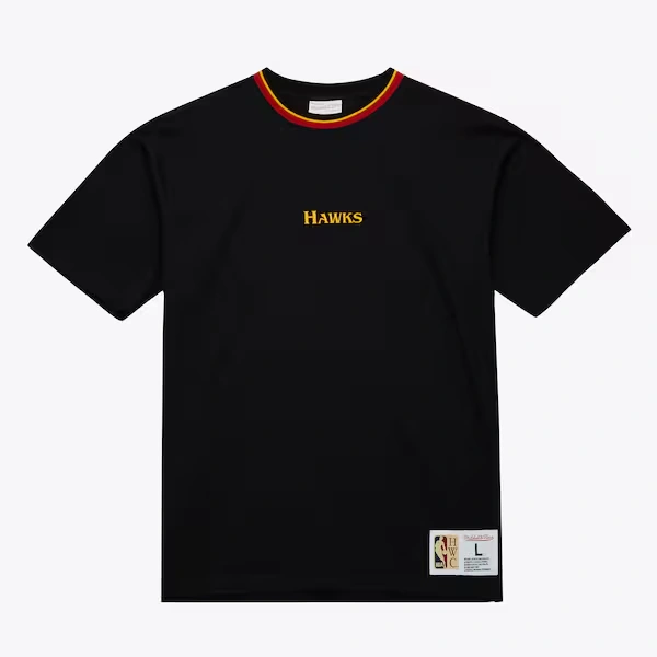 Atlanta Hawks Black Playmaker Vintage T-Shirt