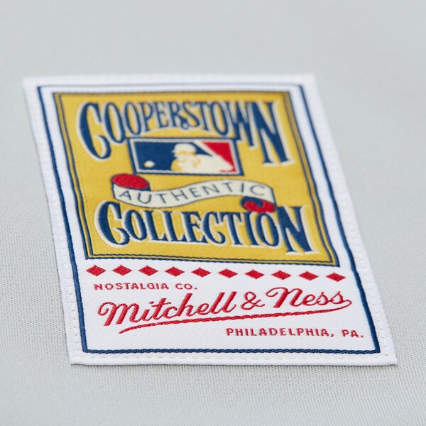 Greg Maddux Atlanta Braves 1995 Gray Authentic Throwback Jersey 6 Greg Maddux Atlanta Braves 1995 Gray Authentic Throwback Jersey