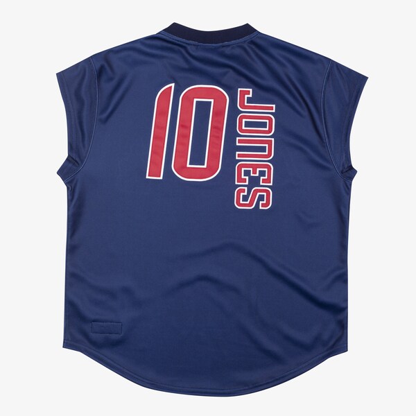 Chipper Jones Atlanta Braves Navy 1999 Turn Ahead the Clock Authentic Player Jersey 3 Chipper Jones Atlanta Braves Navy 1999 Turn Ahead the Clock Authentic Player Jersey