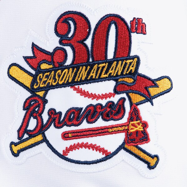 Chipper Jones Atlanta Braves 1995 White Authentic Jersey 6 Chipper Jones Atlanta Braves 1995 White Authentic Jersey