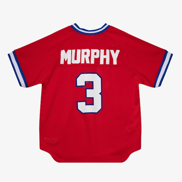 Men's Dale Murphy Atlanta Braves Red 1980 Mesh Batting Practice Jersey 3 Men's Dale Murphy Atlanta Braves Red 1980 Mesh Batting Practice Jersey