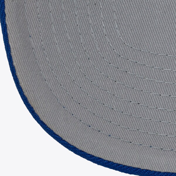 New York Mets Heather Gray Tailsweep Pro Pinch Snapback Hat