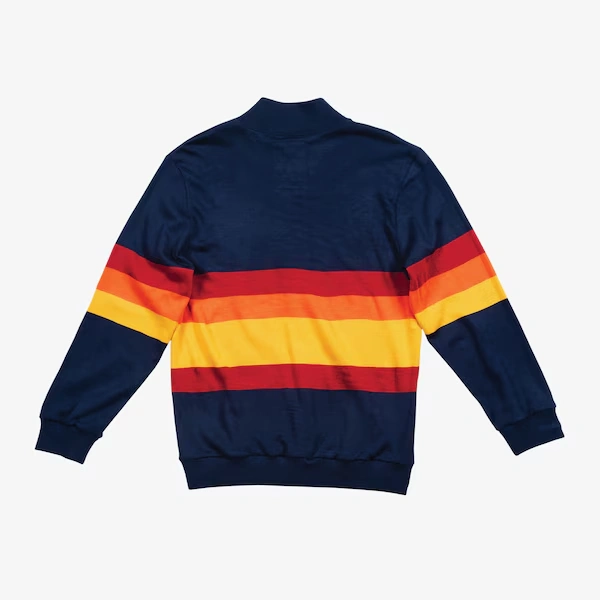 Houston Astros Navy Authentic Full-Snap Sweater 3 Houston Astros Navy Authentic Full-Snap Sweater