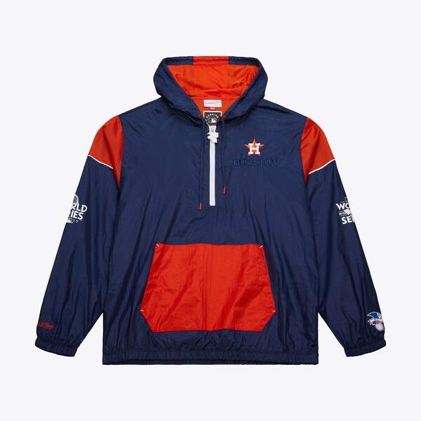 Houston Astros Navy Team OG 3.0 Anorak Half-Zip Windbreaker Jacket
