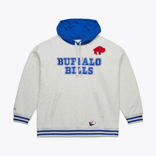 Buffalo Bills Heather Gray Offseason Fleece Hoodie