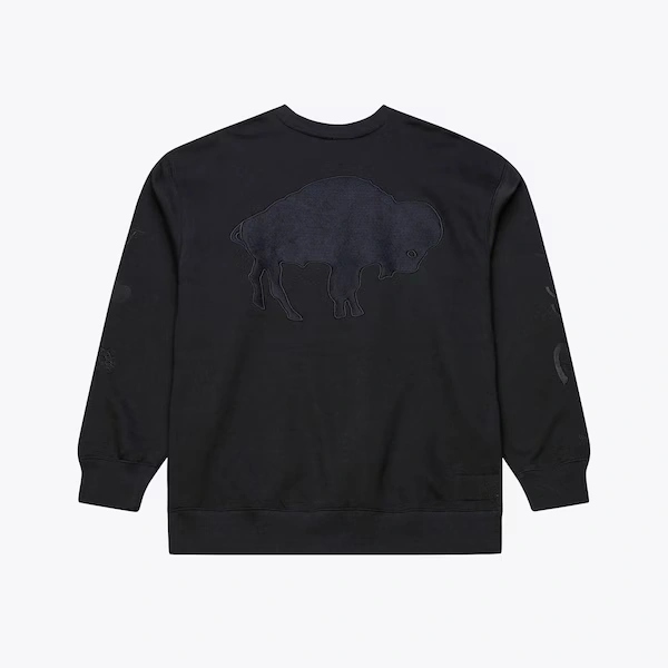 Buffalo Bills Black Phantom Fleece Sweatshirt