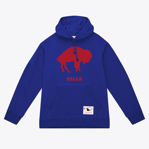 Buffalo Bills Royal Basic Logo Pullover Hoodie