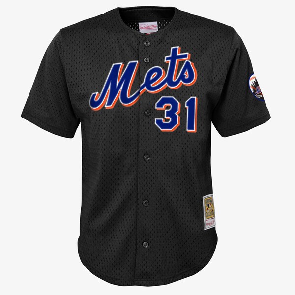 Preschool Mike Piazza New York Mets 2000 Black Mesh Batting Practice Jersey