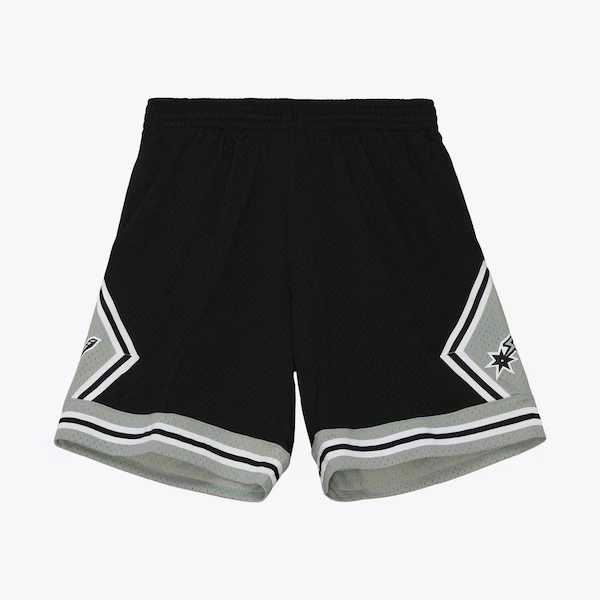 San Antonio Spurs 1977-78 Black Home Swingman Shorts