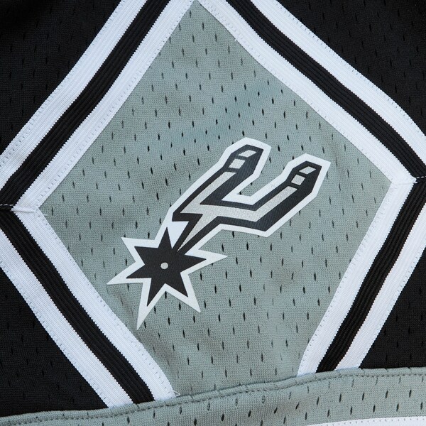 San Antonio Spurs 1977-78 Black Home Swingman Shorts