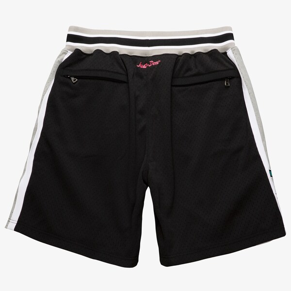 San Antonio Spurs Black 1999 NBA Finals Logo Just Don Shorts