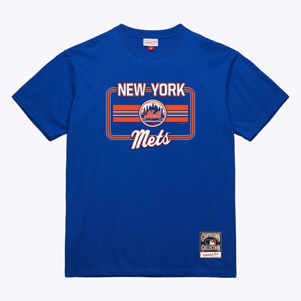 New York Mets Royal Cooperstown Fanfare T-Shirt