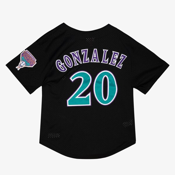 Luis Gonzalez Arizona Diamondbacks Black 1999 Authentic Player Jersey 3 Luis Gonzalez Arizona Diamondbacks Black 1999 Authentic Player Jersey