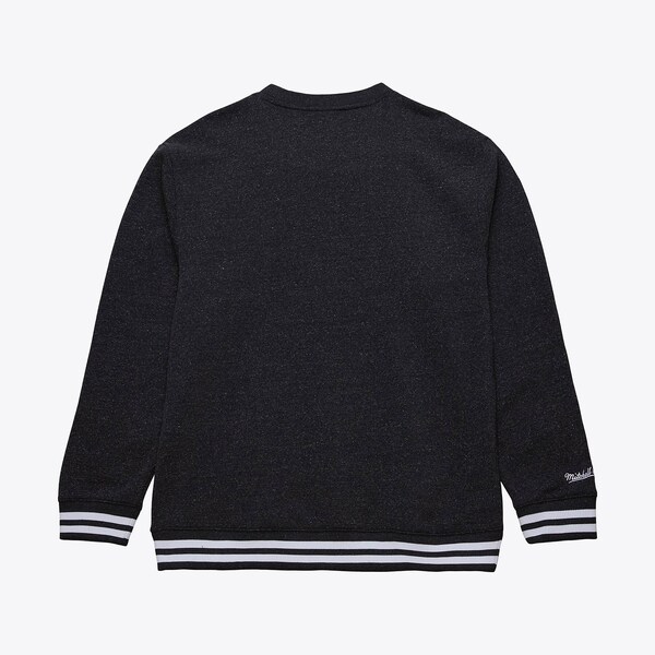 Chicago White Sox Black Snow Washed Vintage Logo Fleece Pullover Sweatshirt