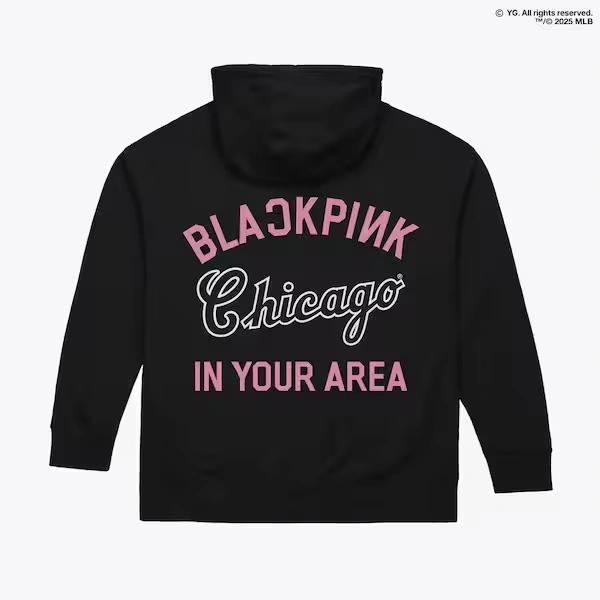 Chicago White Sox Black PINK x MLB Pullover Hoodie
