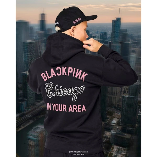 Chicago White Sox Black PINK x MLB Pullover Hoodie