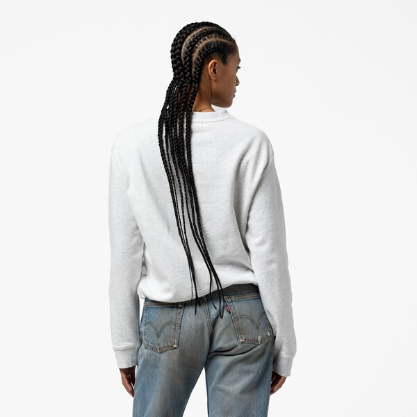 Women's Chicago White Sox Heather Gray Cropped Fleece Toggle Pullover Sweatshirt