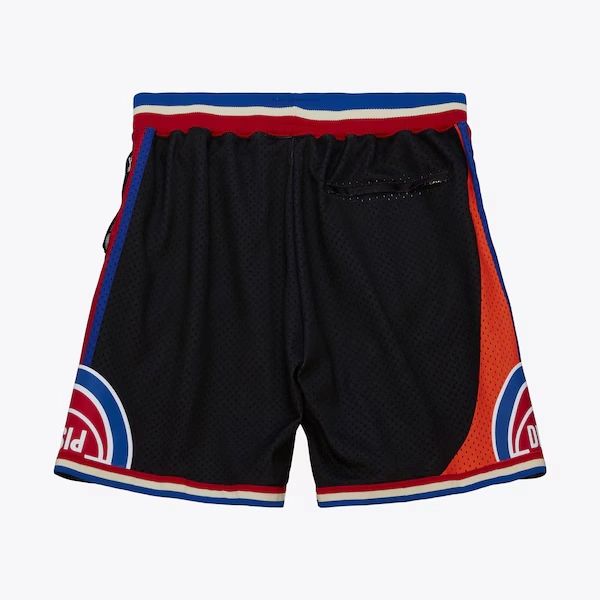 Detroit Pistons Black M&N x Two 18 Fashion Shorts