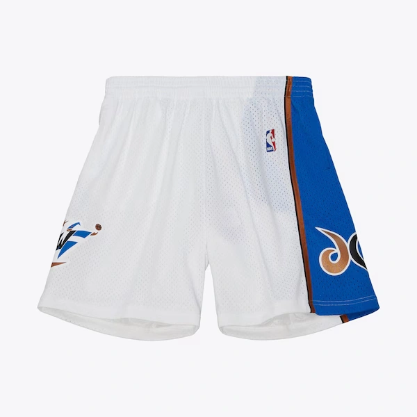 Washington Wizards 1997-98 White Swingman Shorts
