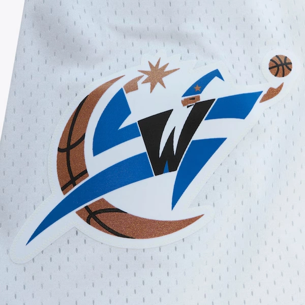 Washington Wizards 1997-98 White Swingman Shorts 4 Washington Wizards 1997-98 White Swingman Shorts