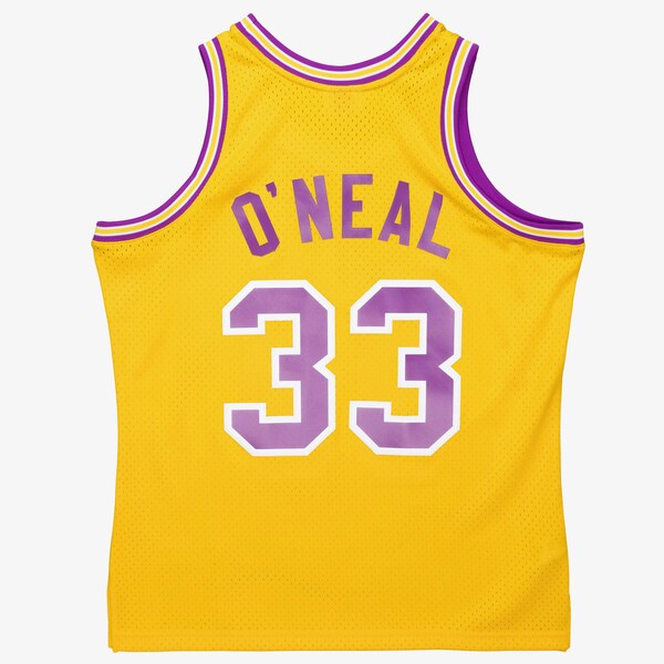 Shaquille O'Neal LSU Tigers 1990-91 Gold Swingman Player Jersey 3 Shaquille O'Neal LSU Tigers 1990-91 Gold Swingman Player Jersey