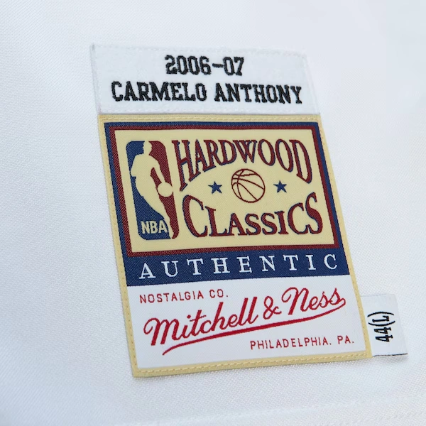 Carmelo Anthony Denver Nuggets 2006-07 White Authentic Jersey 5 Carmelo Anthony Denver Nuggets 2006-07 White Authentic Jersey