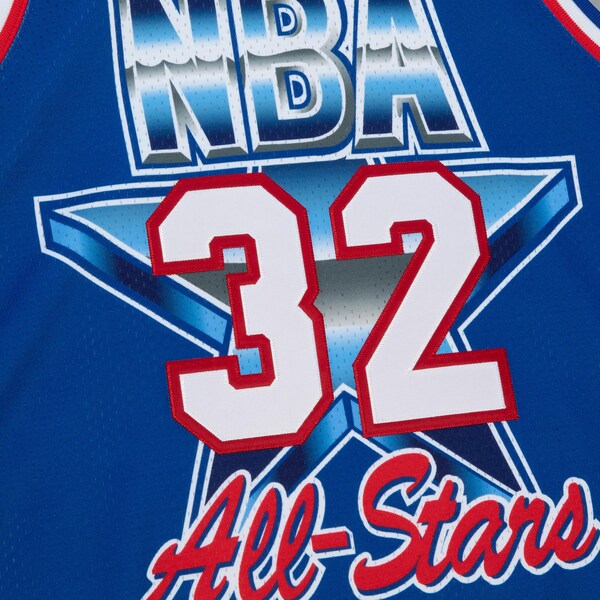 Magic Johnson 1992 NBA All-Star Game Royal Authentic Jersey