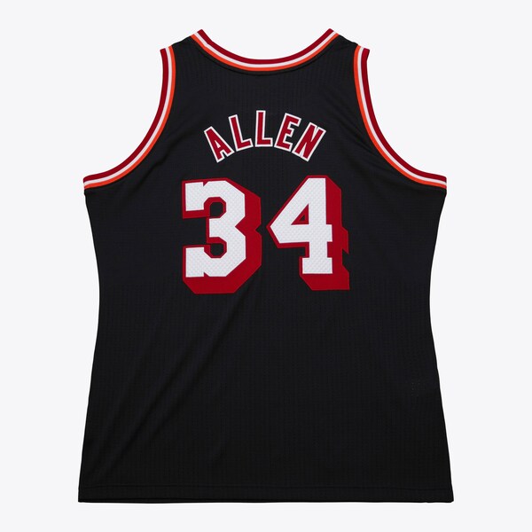 Ray Allen Miami Heat 2013-14 Black Authentic Jersey 3 Ray Allen Miami Heat 2013-14 Black Authentic Jersey