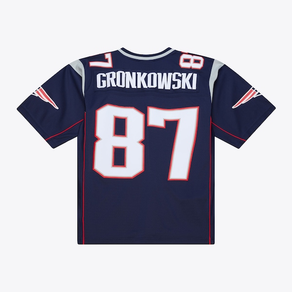 Rob Gronkowski New England Patriots 2010 Navy Legacy Jersey 3 Rob Gronkowski New England Patriots 2010 Navy Legacy Jersey