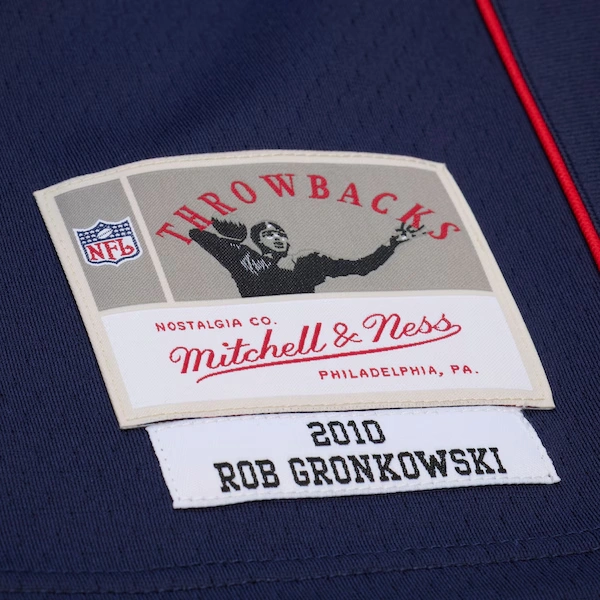 Rob Gronkowski New England Patriots 2010 Navy Legacy Jersey 6 Rob Gronkowski New England Patriots 2010 Navy Legacy Jersey