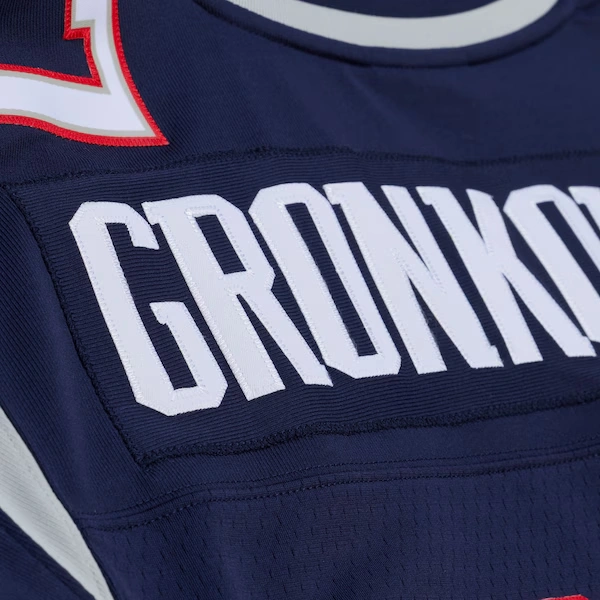 Rob Gronkowski New England Patriots 2010 Navy Legacy Jersey 9 Rob Gronkowski New England Patriots 2010 Navy Legacy Jersey
