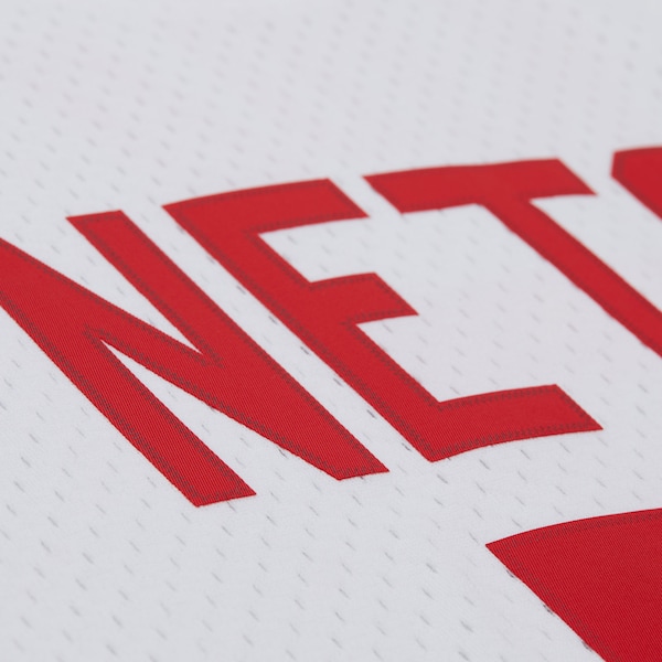 Jason Kidd New Jersey Nets 2005-06 White Swingman Jersey 4 Jason Kidd New Jersey Nets 2005-06 White Swingman Jersey