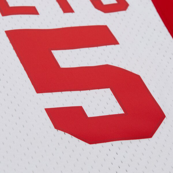 Jason Kidd New Jersey Nets 2005-06 White Swingman Jersey 5 Jason Kidd New Jersey Nets 2005-06 White Swingman Jersey