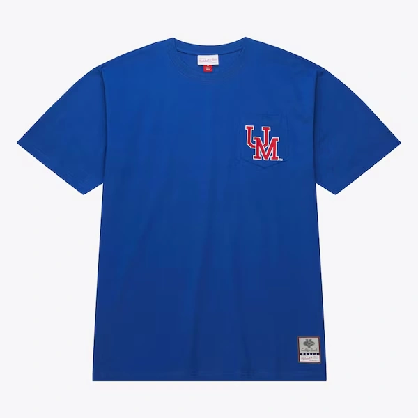 Ole Miss Rebels Blue Premium Pocket T-Shirt